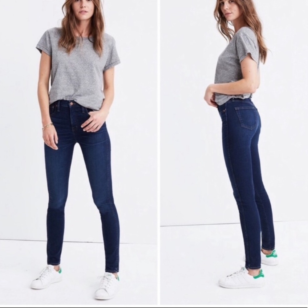 Madewell High Riser Skinny Jeans 25